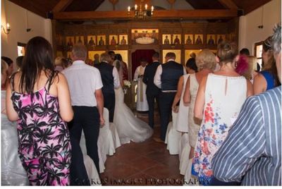 Small wedding, big memories from the Anglican Church of Paphos