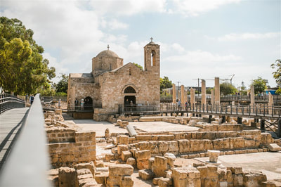 The historic church of Ayia Kyriaki is perfect for a traditional style wedding in the sunshine of Paphos