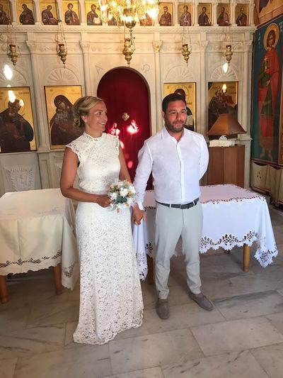 Just married in Paphos